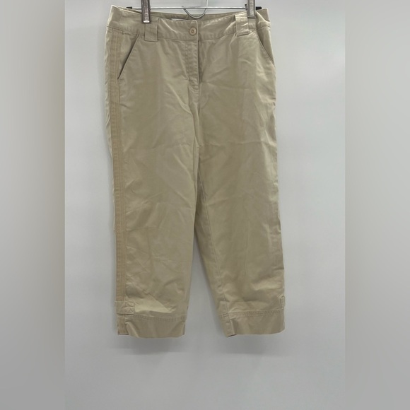 Talbots Women's Petite Relaxed Chino Pants - Size 10P - Preloved - Picture 1 of 13